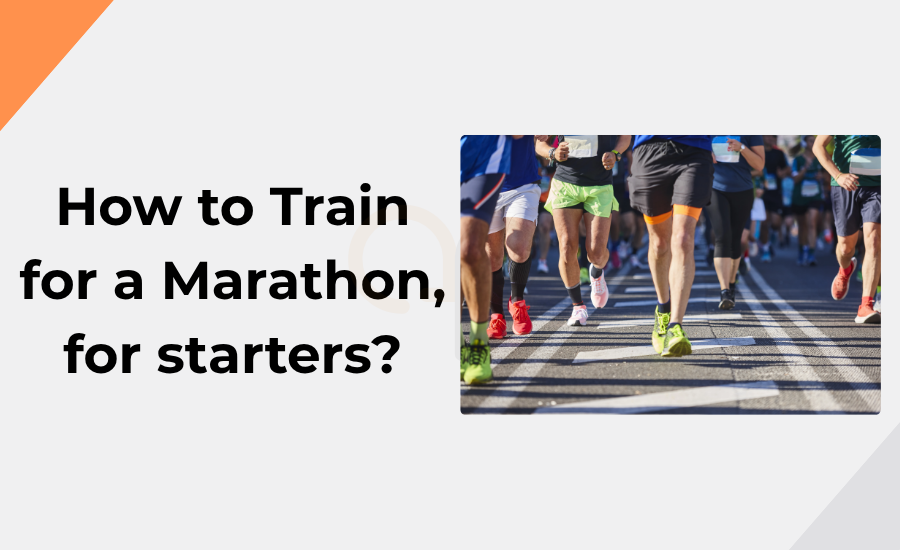 How do you train for a marathon, for starters?