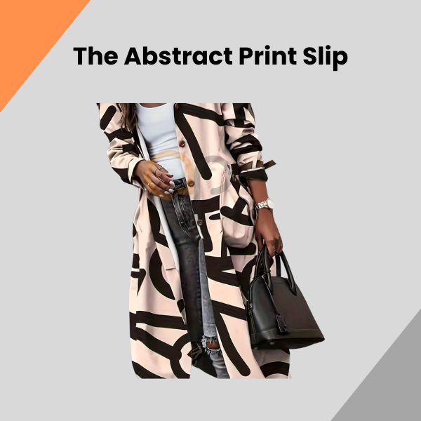 The Abstract Print Slip