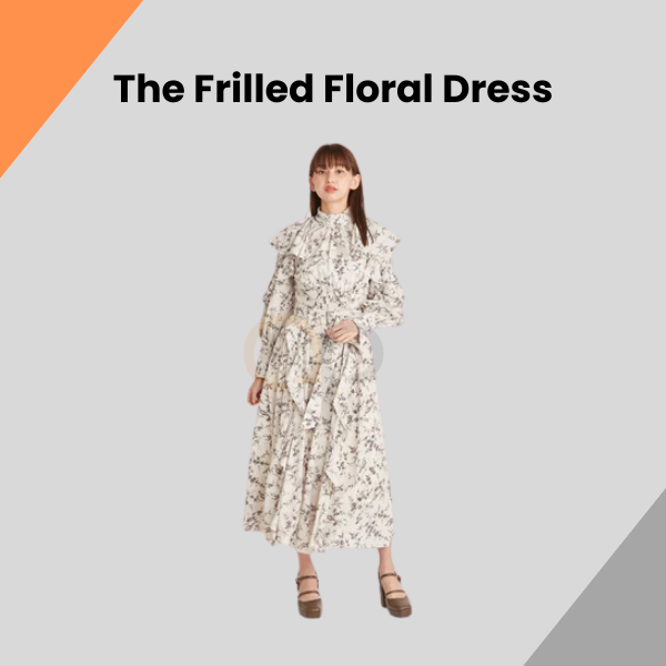 The Frilled Floral Dress