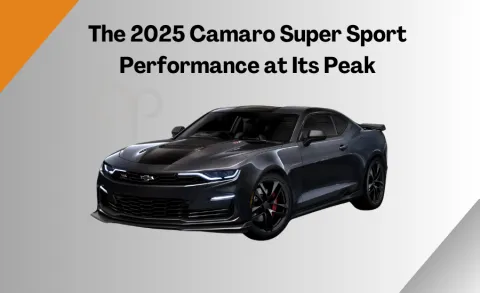 The 2025 Camaro Super Sport: Performance at Its Peak
