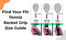 Find Your Fit: Tennis Racket Grip Size Guide